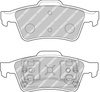 Zadní brzdová destička Ferodo Racing DS2500 FCP1540H CHEVROLET Vectra F19 FORD Fiesta Fiesta 5 NISSAN Primera OPEL Signum F48 F68 F69 RENAULT Espace IV Laguna II Vel Satis SAAB 9-3 Sport D45/D49 D46/D49 VAUXHALL F35 F69 