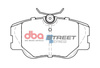 Přední brzdové destičky DBA Brake Pads Street Series Ceramic - DB425SS MERCEDES-BENZ 190 W201 E-Class W124 E200 D E220 E250 Turbo E280 E300 4Matic W124 200 CE E T TD TE 220 230 250 260 280 300