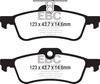 DPX2181 - Sada brzdových destiček Série ULTIMAX2 EBC Brakes