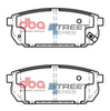 Zadní brzdové destičky DBA Brake Pads Street Series Ceramic - DB1816SS KIA Sorento