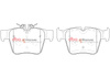Zadní brzdové destičky DBA Brake Pads Xtreme Performance - DB15063XP MERCEDES-BENZ C-Class W205 C43 AMG Cabriolet A205 4Matic Coupe C205 Estate S205 GLC-Class X253 GLC 43 GLC220 GLC250 GLC350 GLC350e C253