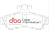 Zadní brzdové destičky DBA Brake Pads Street Performance Hawk HB573x.615 - DB1332SP CHEVROLET M.East S.Africa HOLDEN Aust NZ