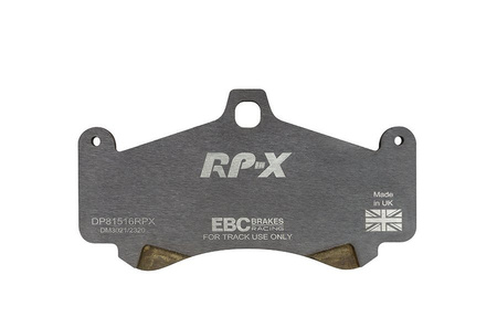 DP81516RPX - Sada závodních brzdových destiček Série RP-X Racing EBC Brakes
