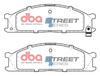 Přední DBA brzdové destičky Street Series Ceramic - DB438SS