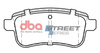 Zadní brzdové destičky DBA Brake Pads Street Series Ceramic - DB2277SS RENAULT Espace Mk5 Fluence Grand Scenic Megane CC Mk3 Coupe RS Trophy Estate Sport Tour Mk4 Hatch Saloon XMOD Talisman Grandtour