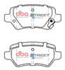 Zadní brzdové destičky DBA Brake Pads Street Series Ceramic - DB1511SS HOLDEN Aust NZ OPEL Astra G OPC H Cabriolet Convertible Twin Top Coupe GTC Combo Tour Meriva Zafira A B VAUXHALL Sport Hatch H888 Astravan