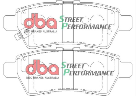 Přední brzdové destičky DBA Brake Pads Street Performance - DB1916ASP FORD Edge U387 MAZDA CX-7 CX-9 USA Model MITSUBISHI Eclipse Cross L200 MR series Outlander Shogun Sport