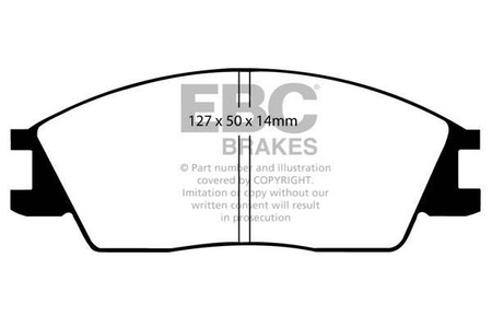 DP556 - Sada brzdových destiček Série ULTIMAX2 EBC Brakes