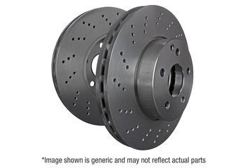 D1858D - Brzdové kotouče Premium Hladký (Pár) EBC Brakes