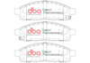 Přední brzdové destičky DBA Brake Pads Street Performance - DB1774SP FIAT Fullback MITSUBISHI L 200 06-15 L200 MQ Series