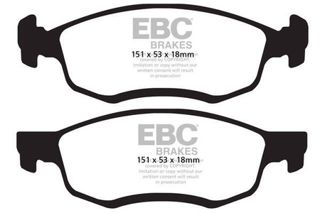 DPX2032 - Sada brzdových destiček Série ULTIMAX2 EBC Brakes