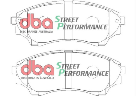 Přední brzdové destičky DBA Brake Pads Street Performance Hawk HB472x.650 - DB1681SP FORD Everest 1st Gen 2nd Ranger MAZDA B2500 Pick Up BT-50
