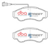 Přední brzdové destičky DBA Brake Pads Street Series Semi-metallic - DB2045SS CITROEN Jumper Q14 Q18 Relay FIAT Ducato 1.8 ton PEUGEOT Boxer