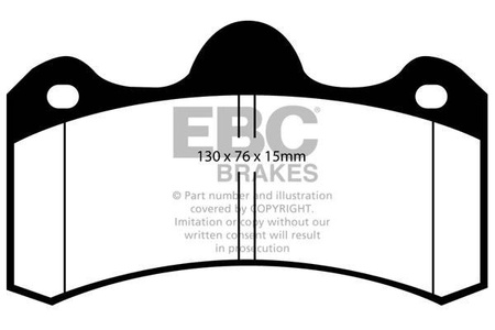 DP3043C - Sada brzdových destiček Série REDSTUFF EBC Brakes