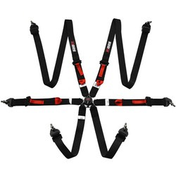 Bezpečnostní pásy RRS R6 LIGHT EVO - HANS FIA Ultralight - 6bodové 2/2" (2025)