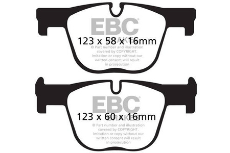 DPX2131 - Sada brzdových destiček Série ULTIMAX2 EBC Brakes