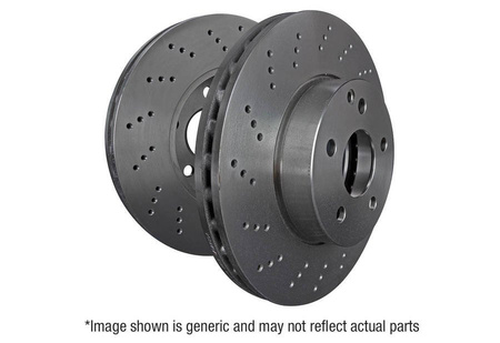 D2107D - Brzdové kotouče Premium Hladký (Pár) EBC Brakes