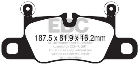 DP32371C - Sada brzdových destiček Série REDSTUFF EBC Brakes