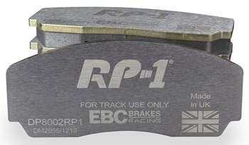 DP82127RP1 - Sada závodních brzdových destiček Série RP-1 Racing EBC Brakes