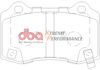 Zadní brzdové destičky DBA Brake Pads Xtreme Performance Hawk HB194x.570 - DB2260XP CHRYSLER USA 300C DODGE Challenger Charger Magnum JEEP Grand Cherokee TESLA Model S AWD RWD X
