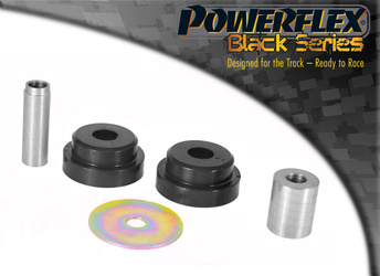 Spodní držák motoru Malé pouzdro 25mm oválný držák Polyuretanové pouzdro Powerflex Black Series Ford Fusion (2002-2012) PFF19-2004BLK