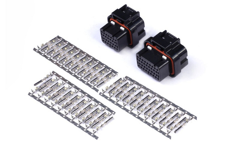 Haltech Pouze zástrčky a kolíky AMP 26 a 34 Pin 4 Row 3 Key Superse - HT-030001