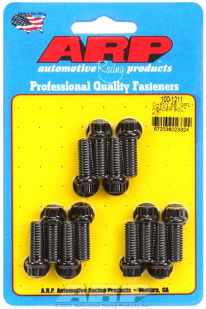 Sady čepů pro záhlaví ARP 100-1211 SB Chevy 12pt header bolt kit Chevrolet Small Block