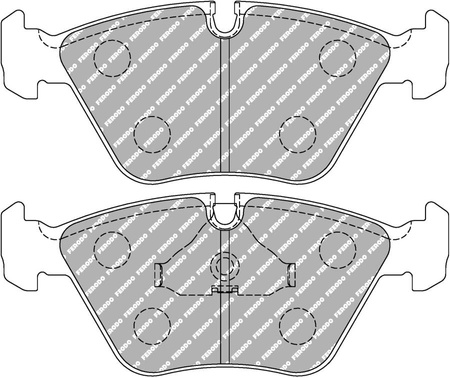 Přední brzdová destička Ferodo Racing DS1.11 FCP779W BMW 3 E36 E40 E46 Convertible 5 E34 Touring 7 E32 Z3 Z3 Coupe Z4 E85 