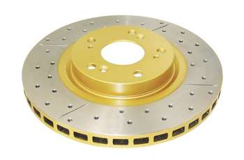 Přední brzdový kotouč DBA Street Series - X-GOLD - DBA2500X HONDA CR-V Mk2 Civic 7th Gen EP3 8th FN2 Integra Not UK DC5