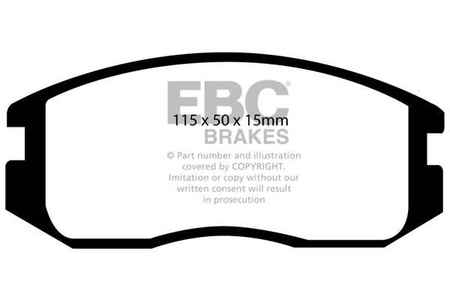 DP941 - Sada brzdových destiček Série ULTIMAX2 EBC Brakes