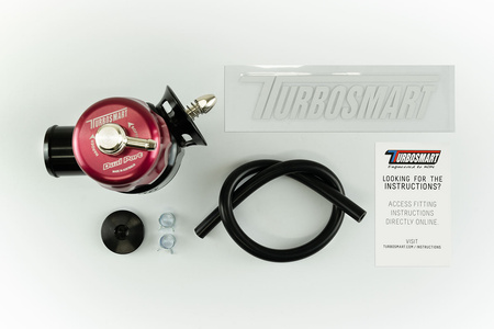 Blow Off Turbosmart ventil BOV Smart Port Dual Port Mitsubishi EVO X - Red