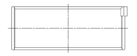 Ložiskový plášť ojnice ACL Honda F20C/F22C/H22A4 0.025mm