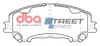 Přední brzdové destičky DBA Brake Pads Street Series Ceramic - DB2345SS NISSAN Qashqai J11 X-Trail 5 Seat RENAULT Kadjar Koleos 2