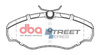 Přední brzdové destičky DBA Brake Pads Street Series Semi-metallic - DB1962SS NISSAN Primastar OPEL Vivaro Life RENAULT Trafic CPV VAUXHALL