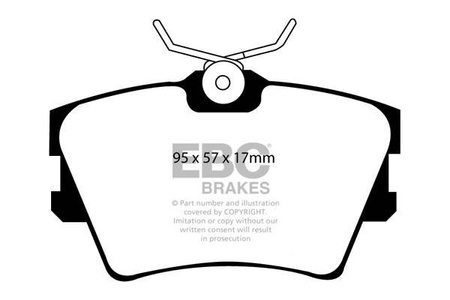 DP1102 - Sada brzdových destiček Série ULTIMAX2 EBC Brakes