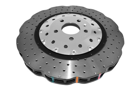 Přední brzdový kotouč DBA 5000 series - Křížově vrtané/prohlubně - DBA53002WSLVXD AUDI RS6 C7 RS7 4G8