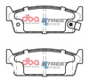 Zadní brzdové destičky DBA Brake Pads Street Series Ceramic - DB1144SS NISSAN Aust NZ 200SX S13 Laurel C32 Skyline R31 R32 R33 R34 Stagea C34