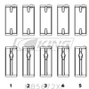 Obal hlavního ložiska King FORD YB 2.0L DOHC COSWORTH - MB5672XP0.25