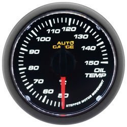 Auto Gauge Ukazatel teploty oleje - SMOKE