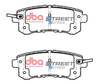 Zadní brzdové destičky DBA Brake Pads Street Series Ceramic - DB2244SS INFINITI QX80 NISSAN Patrol Y62