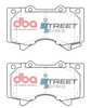 Přední brzdové destičky DBA Brake Pads Street Series Semi-metallic - DB1838SS LEXUS LX450 LX570 TOYOTA Landcruiser 200 series Sequoia