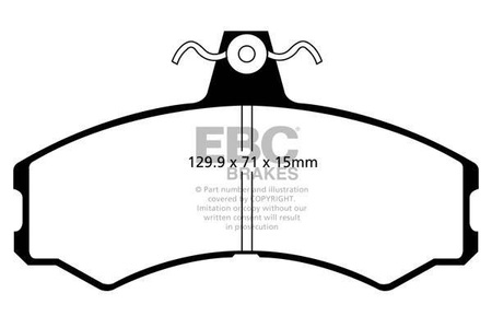 DP425/2 - Sada brzdových destiček Série ULTIMAX2 EBC Brakes