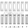 Obal hlavního ložiska King VAG VR6 2.8L - MB7089XP0.5