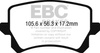 DP52278NDX - Sada brzdových destiček Série BLUESTUFF NDX EBC Brakes