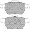 Přední brzdová destička Ferodo Racing DS2500 FCP1717H AUDI A4 8E2 B6 B6 Cabriolet 8EC B7 Avant 8D5 B5 8E5 8ED Convertible B6 A6 C5 4F2 C6 4F5 SEAT EXEO 3R2 ST 3R5 SKODA Superb 3U4 VOLKSWAGEN PASSAT 3B2 3B3 Variant 3B6,