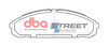 Přední brzdové destičky DBA Brake Pads Street Series Ceramic - DB1257SS NISSAN Patrol Y60