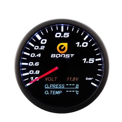 Indikátor posílení Turbo Auto Gauge 4 IN 1 60 mm