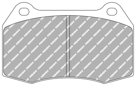 Přední brzdová destička Ferodo Racing DS2500 FCP1298H BMW 5 E34 7 E38 E65 E66 E67 8 E31 FERRARI 550 FIAT Coupe FA/175 MASERATI 3200 GT Quattroporte V Spyder Coupe' NISSAN Skyline