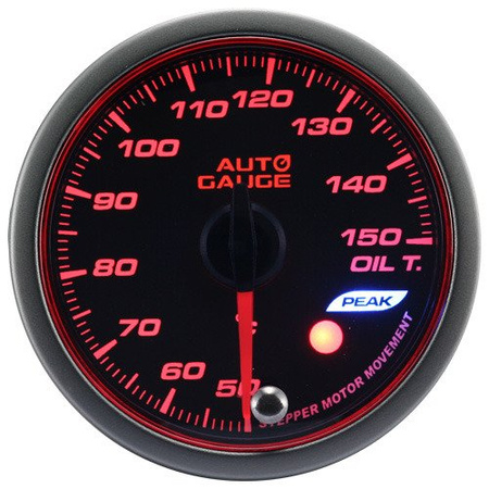 Indikátor Auto Gauge teplota oleje - SMOKE PW