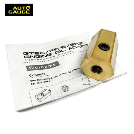 GT86 / BRZ Adaptér olejového filtru Auto Gauge